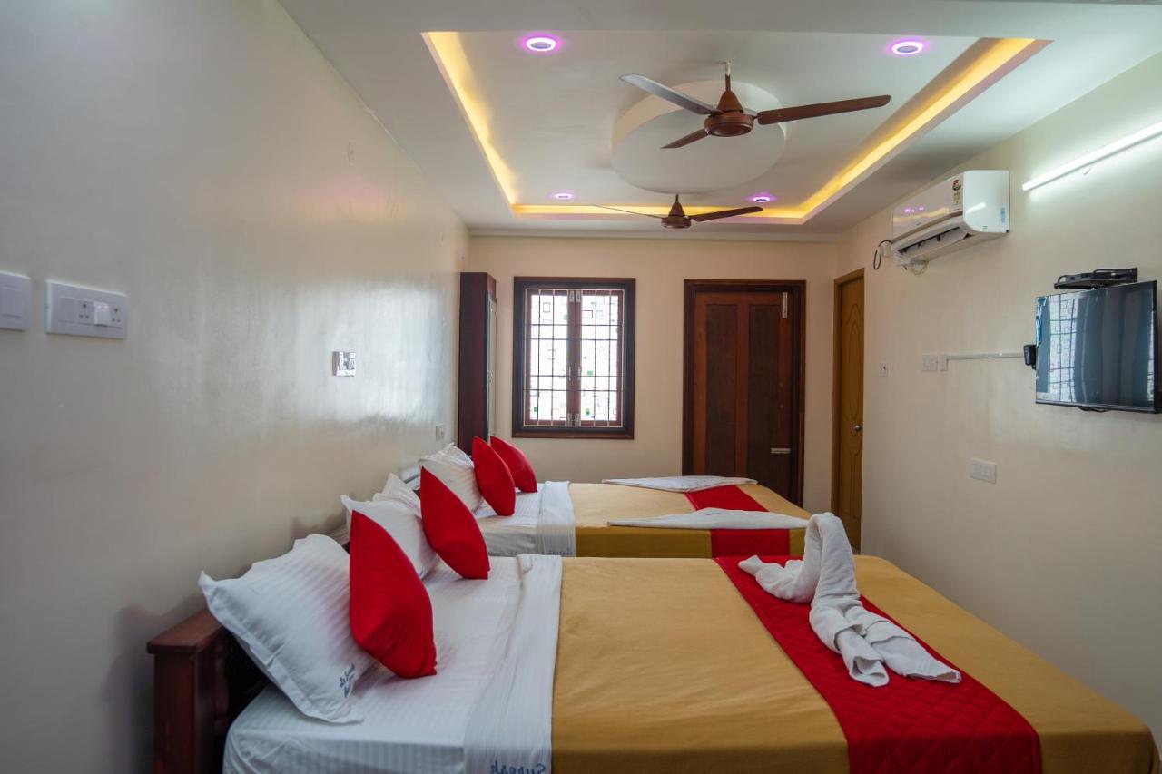 Le Suresh Guest House Пудучеррі Екстер'єр фото